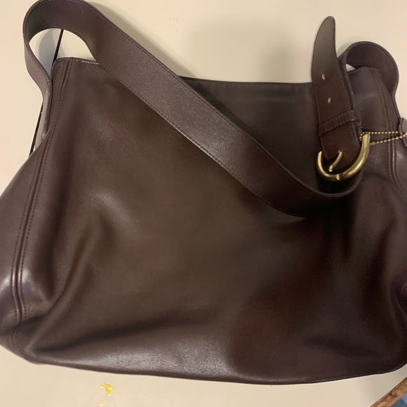 Coach Handbags - Brown Coach Shoulder Purse